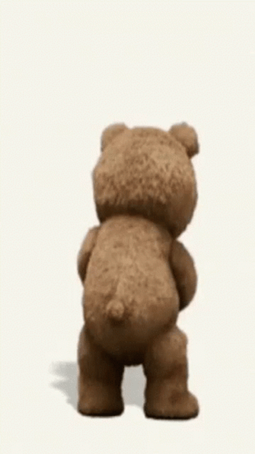 Ted With A Drink GIF