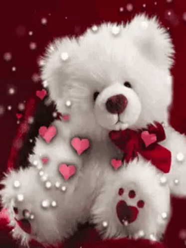 Teddy Bear Sweet Valentine GIF