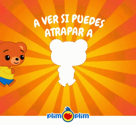 Teddy Bear A Ver Si Puedes Atrapar A GIF