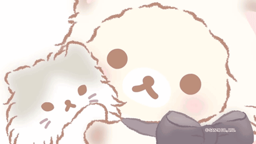 Teddy Bear And Cat Sanrio Co Ltd GIF