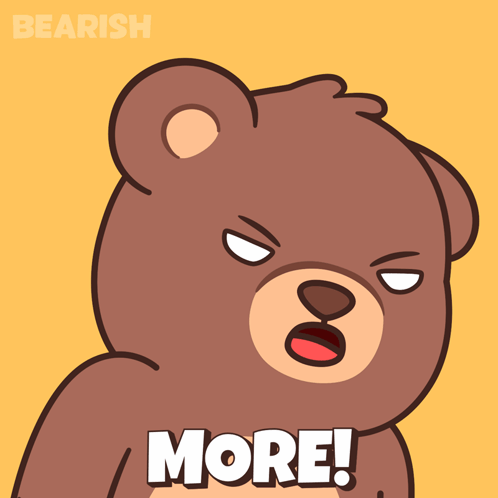 Teddy Bear Cartoon with More