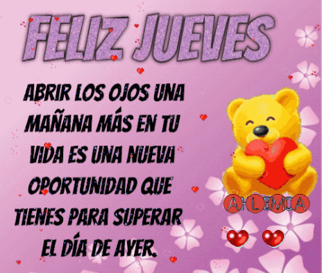Teddy Bear Holding Heart Feliz Jueves