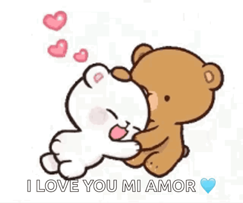 Teddy Bear Holding I Love You Heart GIF