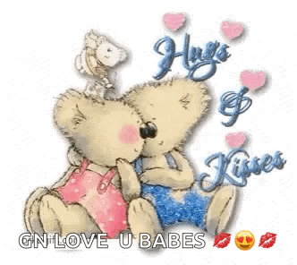 Teddy Bear Holding Pink Heart I Love You