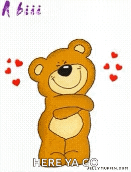 Teddy Bear Hugging Person