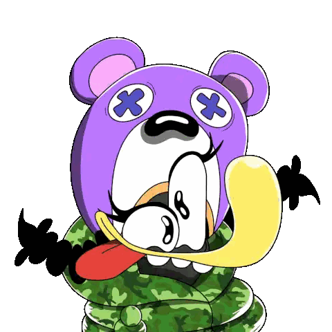 Teddy Bear in Camouflage
