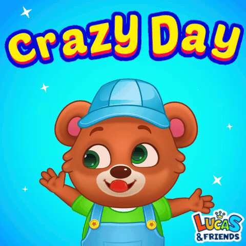 Teddy Bear in Overalls and Blue Hat