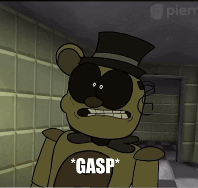 Teddy Bear In Top Hat And Glasses Gasp GIF
