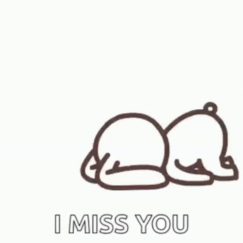 Teddy Bear Laying Down I Miss You