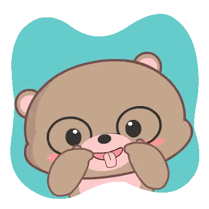 Teddy Bear Making Funny Face