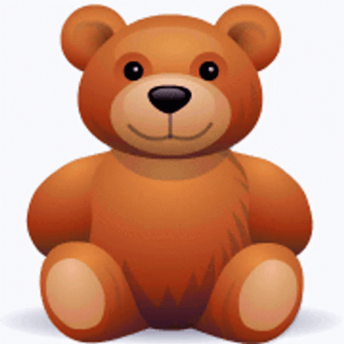 Teddy Bear Offering Abrazo  GIF