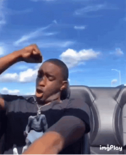 Teddy Bear Riding Scooter Saying Freedom GIF