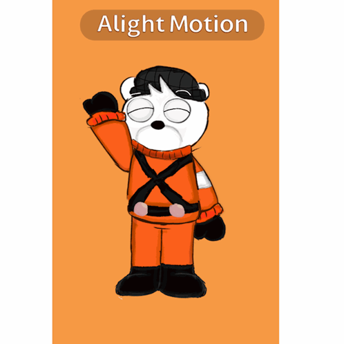 Teddy Bear Saying Alight Motion
