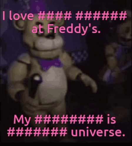 Teddy Bear Saying I Love at Freddys