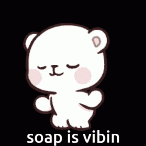 Teddy Bear Soap Is Vibin