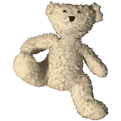 Teddy Bear with Black Nose