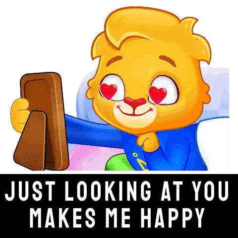 Teddy Bear With Heart Eyes Holding Picture