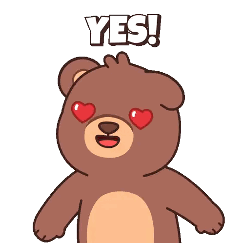 Teddy Bear With Hearts In Eyes And You Are My Star