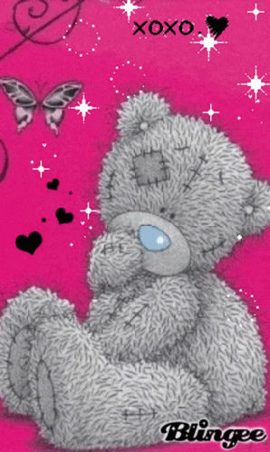 Teddy Bear XOXO Blingee