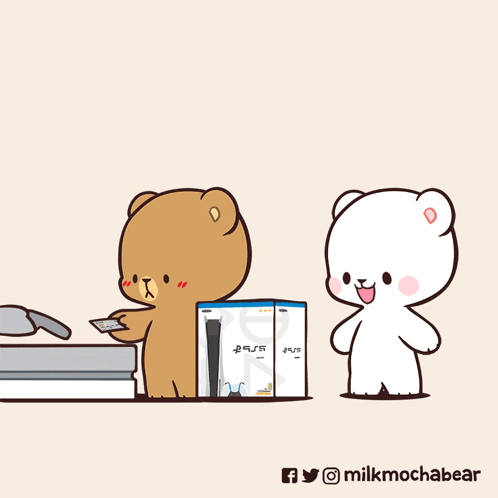 Teddy Bears Celebrating Birthday