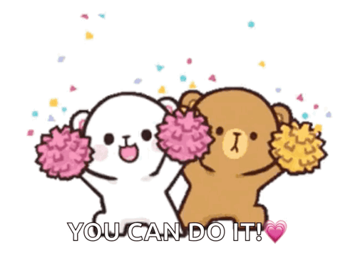 Teddy Bears Cheering You Can Do It