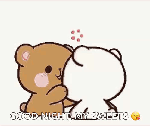 Teddy Bears Hugging With Hearts