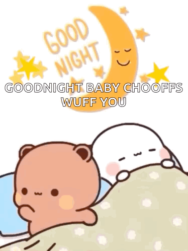 Teddy Bears Sleeping Good Night Baby