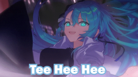 Tee Hee Vocaloid Anime Girl GIF