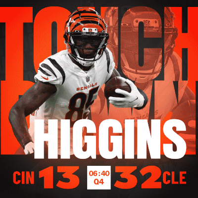 Tee Higgins Another Win GIF
