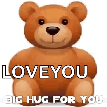 Teedy Bear Love You Gif GIF