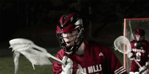 Teen Lacrosse Wolf GIF