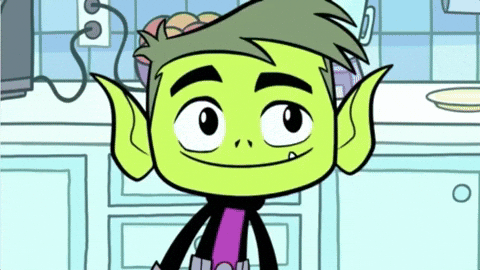 Teen Titans Go Beast Boy Winking GIF