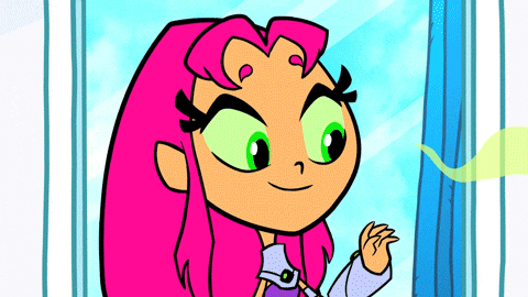 Teen Titans Go Starfire Smelled Something Bad GIF
