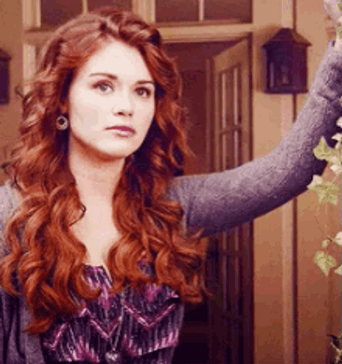Teen Wolf Holland Roden As Lydia Staring GIF | GIFDB.com