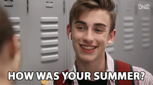 Teenage Boy Brat Summer Smile GIF