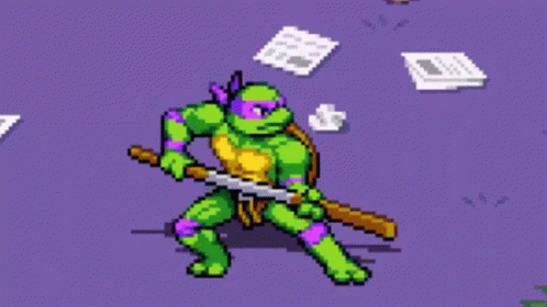 Teenage Mutant Ninja Turtle Pixel Art