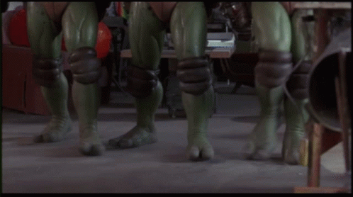 Teenage Mutant Ninja Turtles Starring Elias Koeas GIF