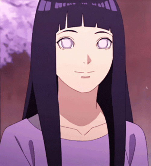 Teenager Hinata Hyuga Talking  GIF