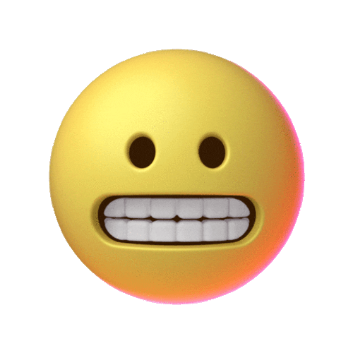 Teeth Grinding Emoji GIF