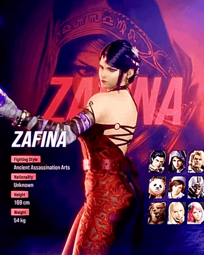 Tekken 8 Zafina Gif GIF