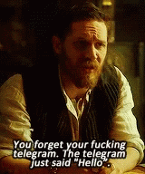 Telegram Alfie Solomons Peaky Blinders GIF