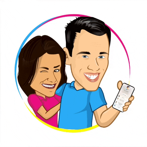 Telegram Couple Sticker Animation GIF