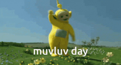 Teletubbies Character in Flower Field