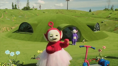 Teletubbies Po Ballerina GIF
