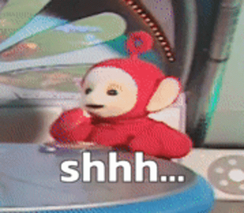 Teletubbies Po Shhhh GIF