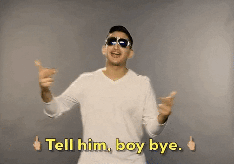 Tell Him Boy Bye Music Video GIF