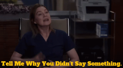 Tell Me Why Greys Anatomy Meredith Grey GIF
