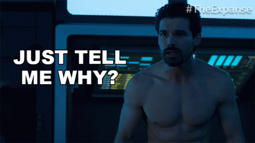 Tell Me Why James Holden The Expanse GIF