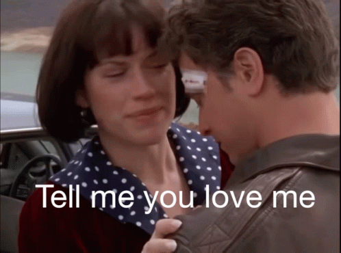 Tell Me You Love Me Romantic Scene GIF