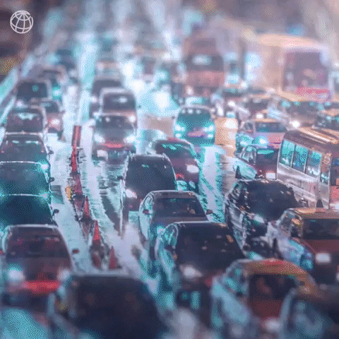 Temperature Dropping Featuring Traffic GIF